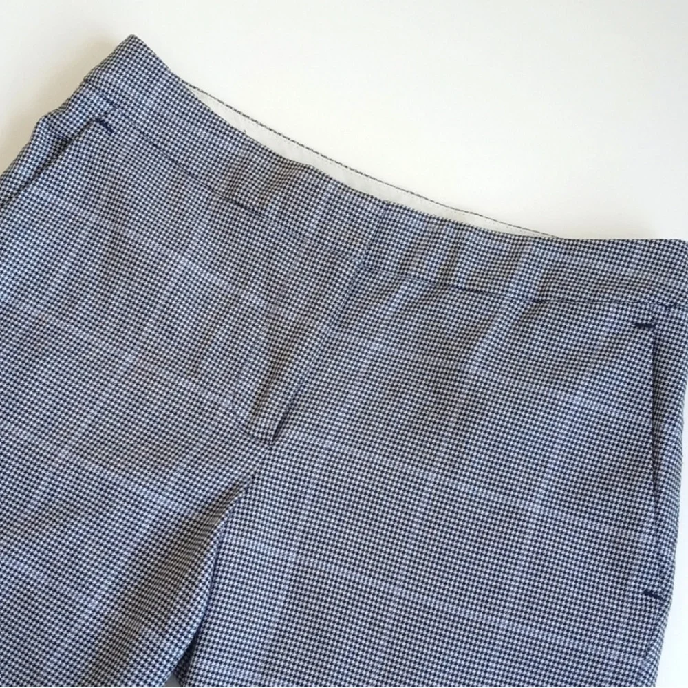 Michael Kors Herringbone Grey Plaid & Lavender Plaid Rayon Blend Dress Pants 2